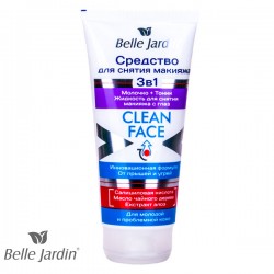 CLEAN FACE - Antibakterijsko sredstvo za skidanje šminke protiv akni i mitisera 200ml